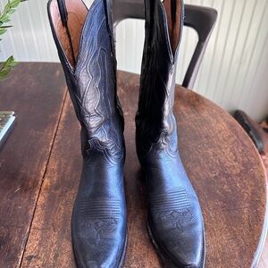 Lucchese Black Cowgirl Boots
